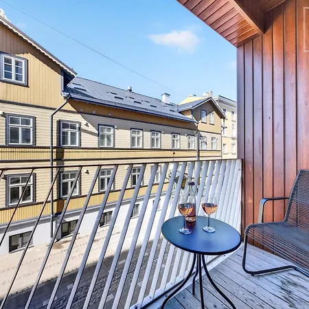 2br Kalamaja Flat With Private Lift & Roof Terrace 公寓 塔林